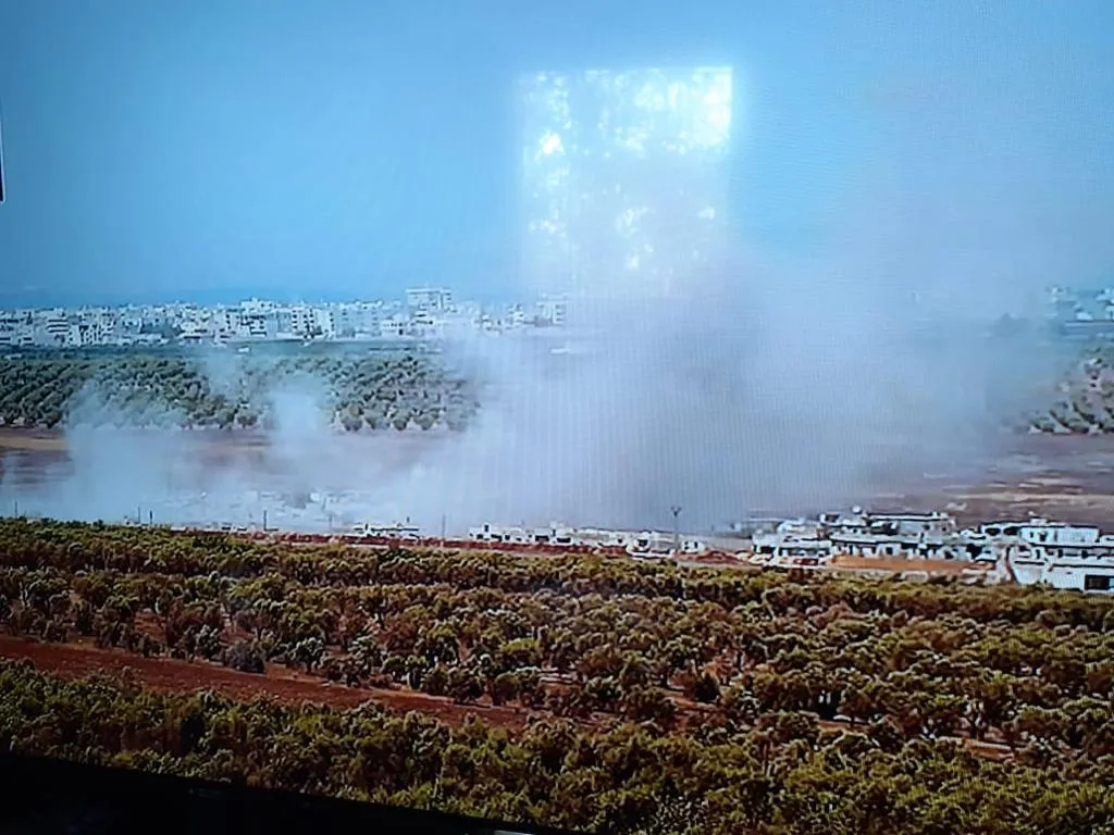 ​​​​​​​مراسلنا: القصف على مرعناز في ناحية شرا بعفرين المحتلة ما زال مستمراً