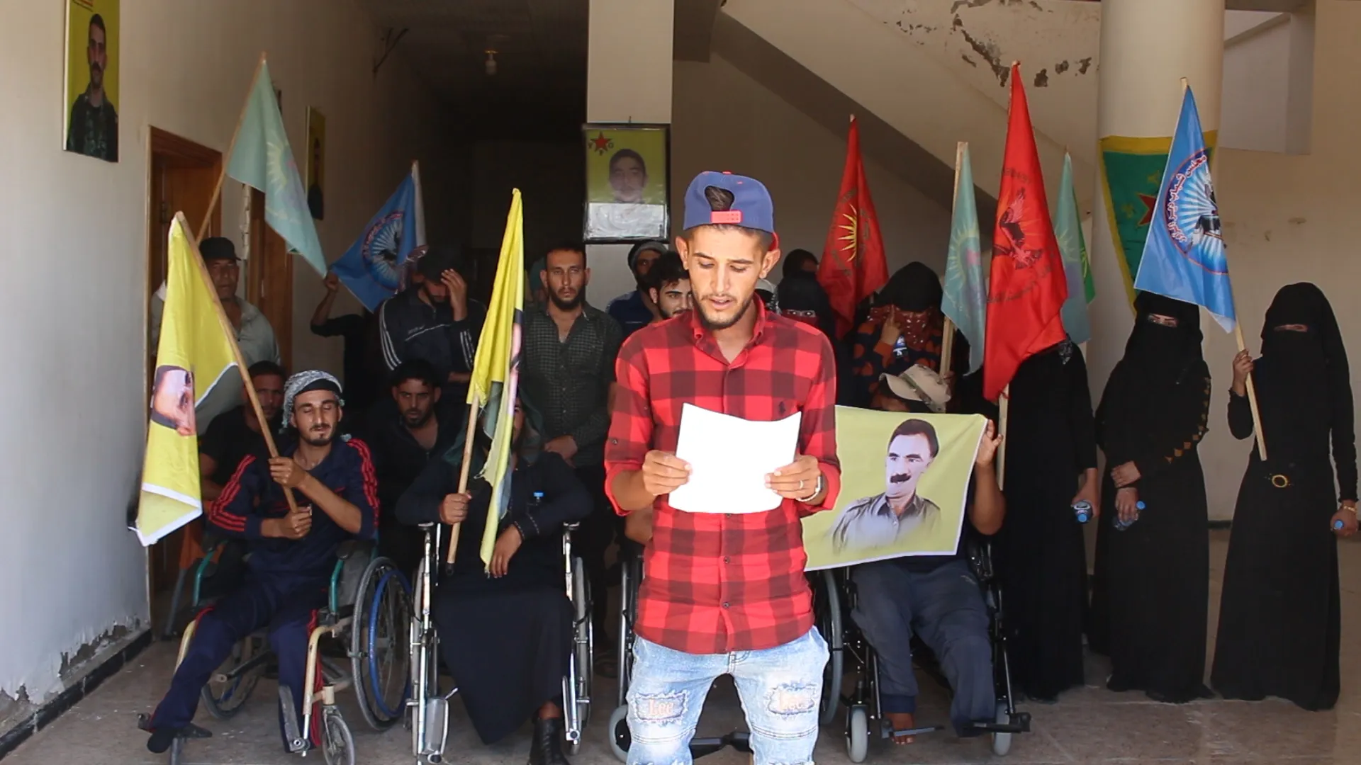 حركة الشبيبة الثورية واتحاد المرأة الشابة ودار الجرحى ينددون بهجمات الاحتلال التركي