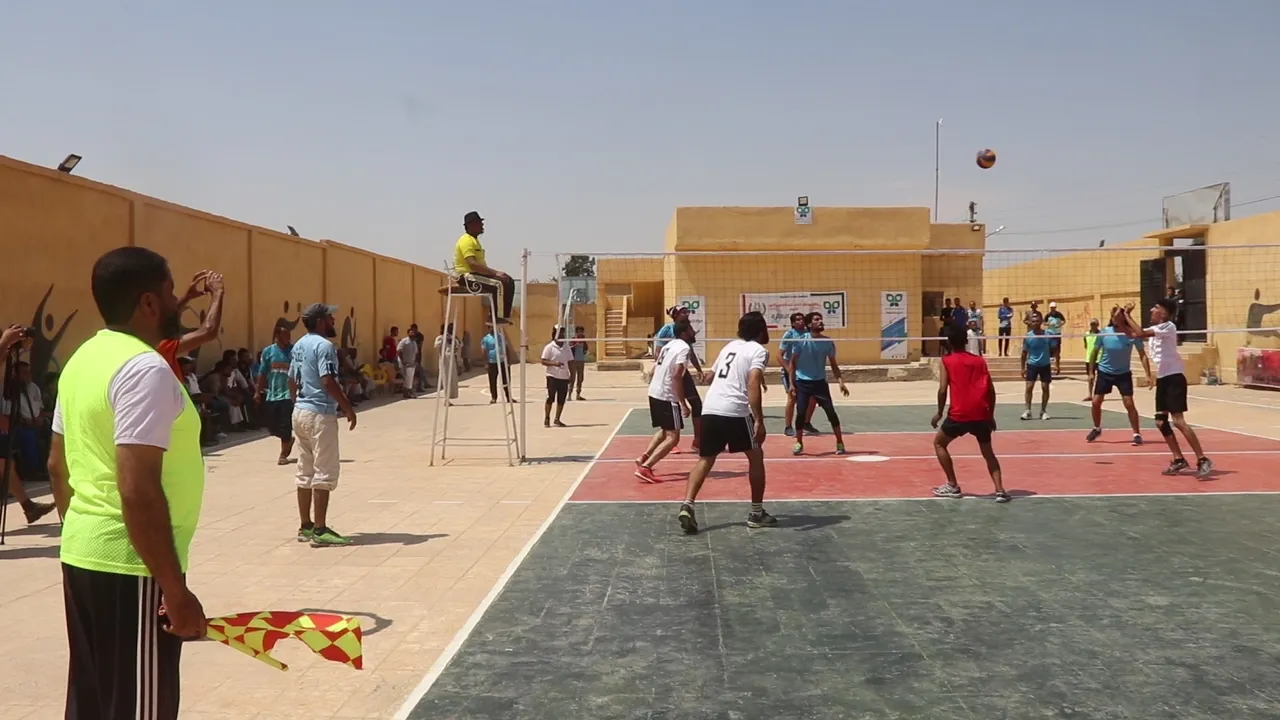 الاتحاد الرياضي في دير الزور ينظم بطولة لكرة الطائرة