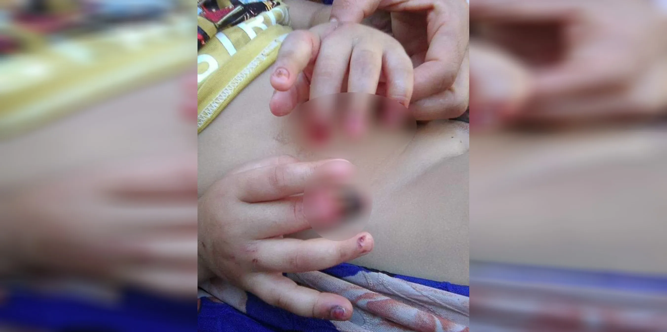الأمن الداخلي في دير الزور يلقي القبض على رجل أقدم على تعذيب طفل بطريقة وحشية