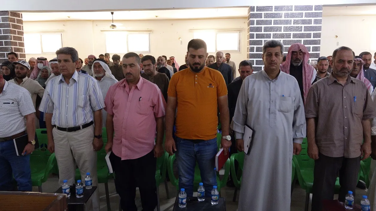 ​​​​​​​اجتماع جماهيري في الطبقة لطرح المشاكل والبحث عن الحلول