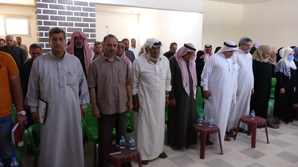 ​​​​​​​اجتماع جماهيري في الطبقة لطرح المشاكل والبحث عن الحلول