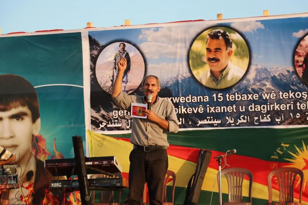 ​​​​​​​ضمن احتفالية 15 آب: رصاصات قفزة أب وحدت أجزاء كردستان المحتلة