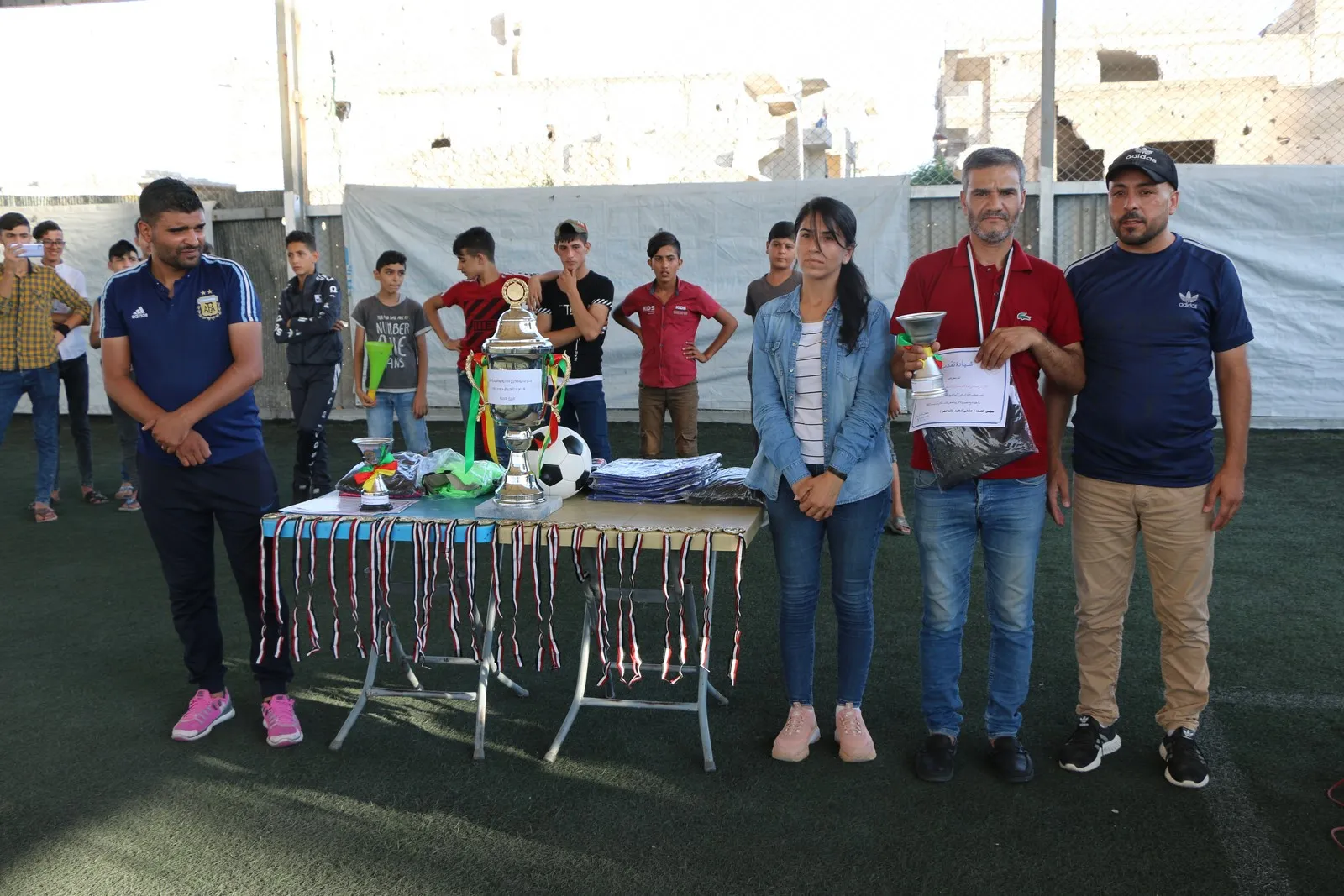 ​​​​​​​تتويج فريق المحبة بكأس بطولة الشيخ مقصود والأشرفية