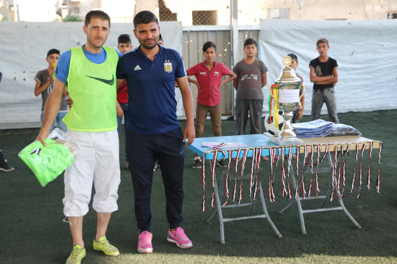 ​​​​​​​تتويج فريق المحبة بكأس بطولة الشيخ مقصود والأشرفية