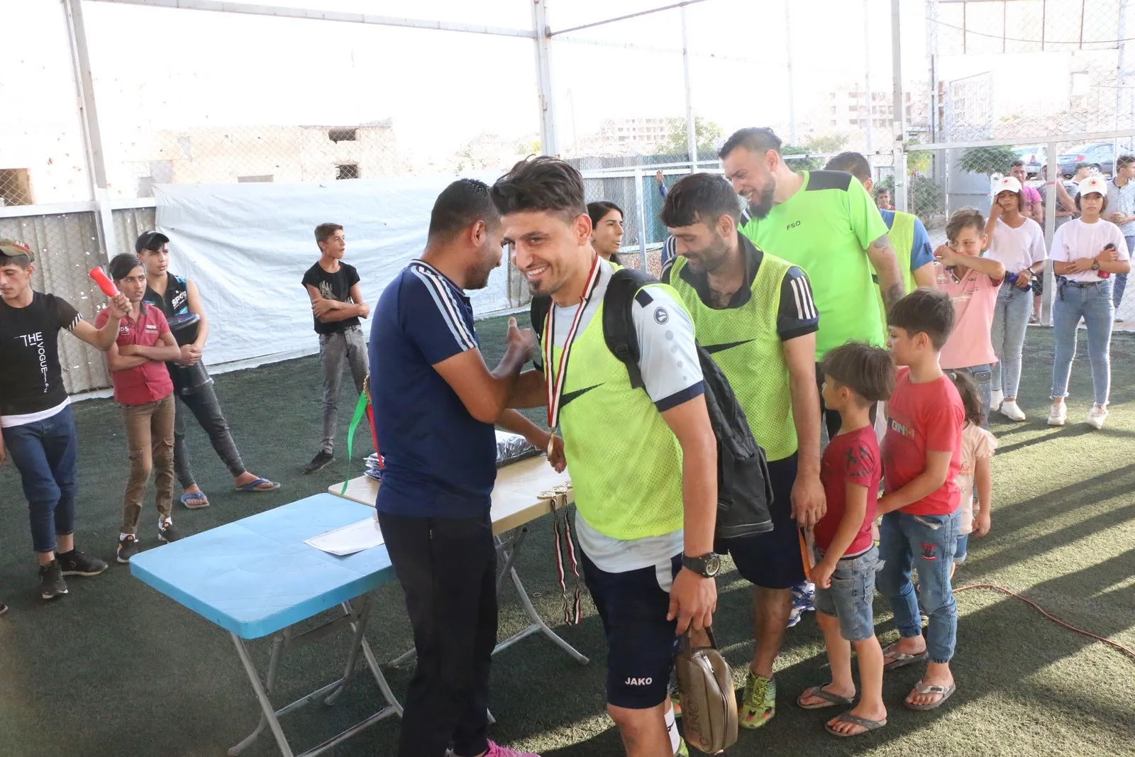 ​​​​​​​تتويج فريق المحبة بكأس بطولة الشيخ مقصود والأشرفية