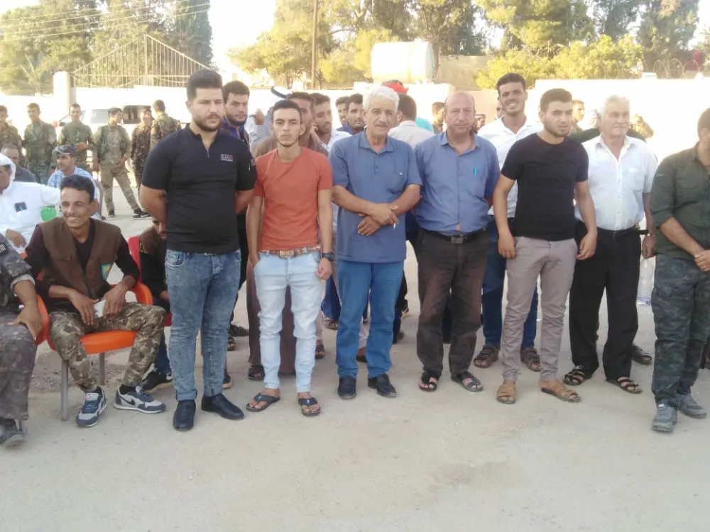 أهالي تل حميس يحتفلون بذكرى قفزة 15 آب