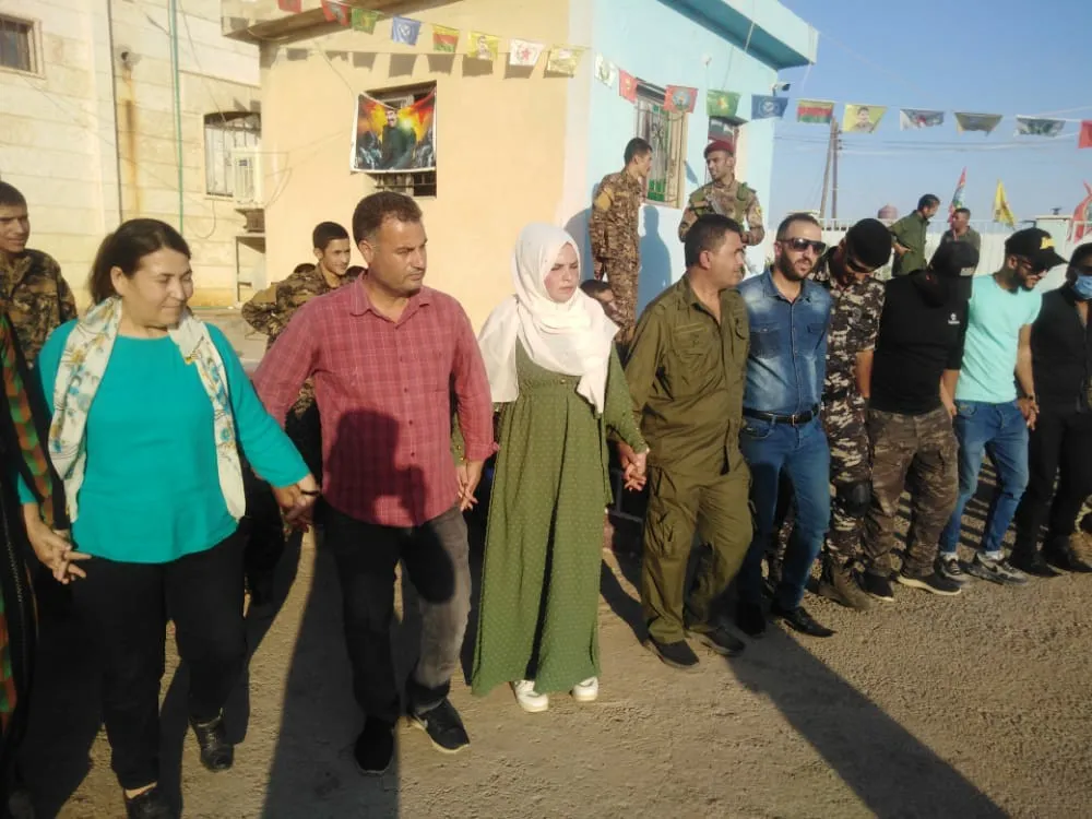أهالي تل حميس يحتفلون بذكرى قفزة 15 آب