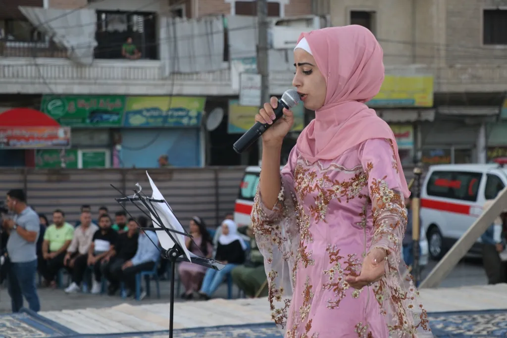 اختتام احتفالية ذكرى تحرير مدينة منبج بتقديم العروض الفنية والغنائية
