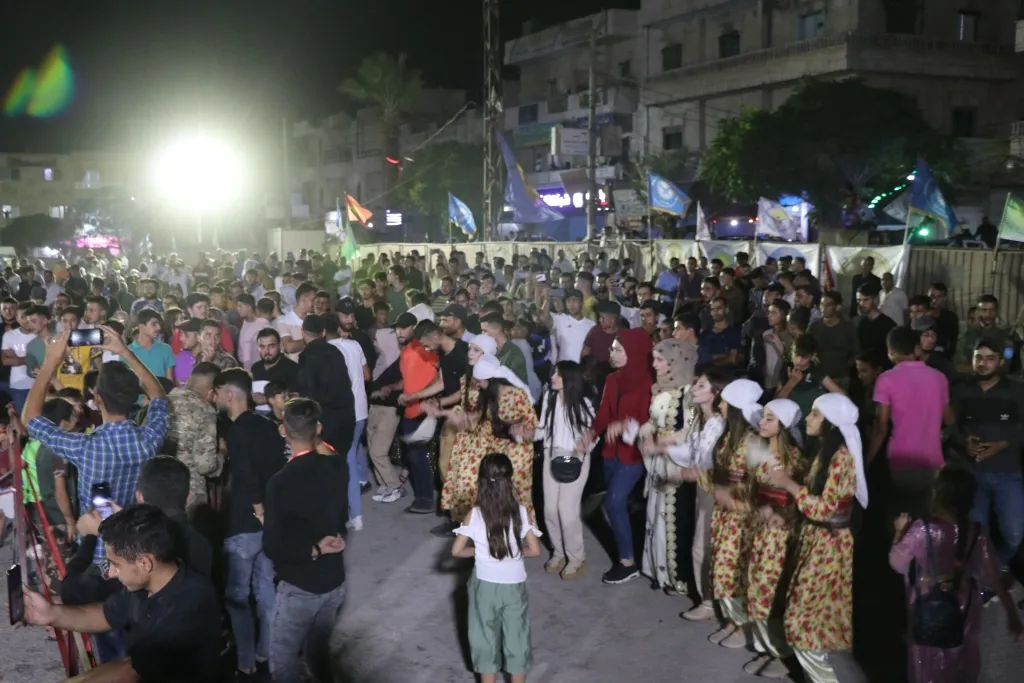 اختتام احتفالية ذكرى تحرير مدينة منبج بتقديم العروض الفنية والغنائية
