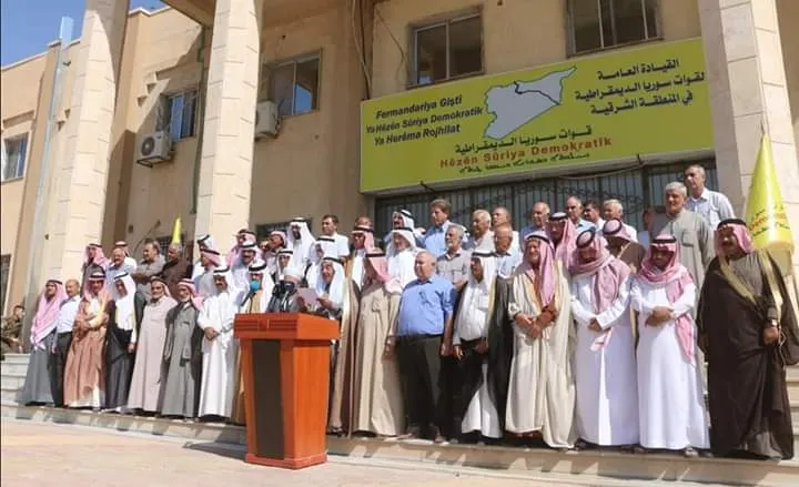 وجهاء دير الزور: سنتصدى لهجمات الاحتلال التركي وندعم قسد بكل قوانا