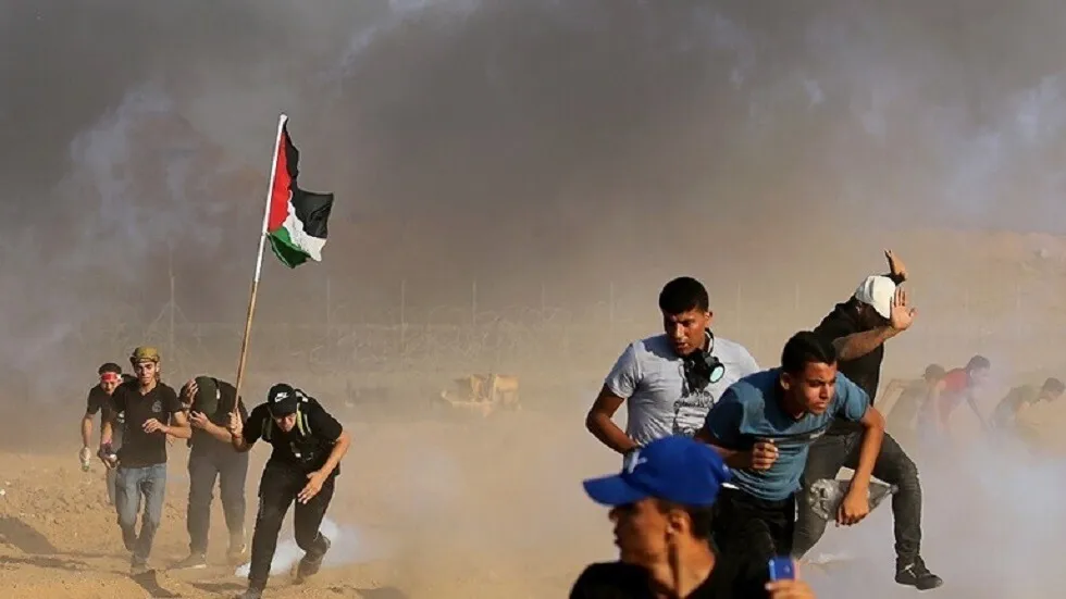 إصابة 41 فلسطينيًا برصاص الجيش الإسرائيلي على حدود غزة