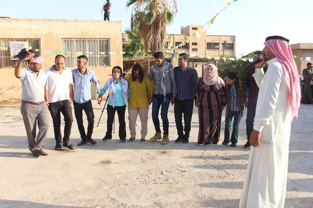 احتفالية في تل براك بمناسبة قفزة 15 آب