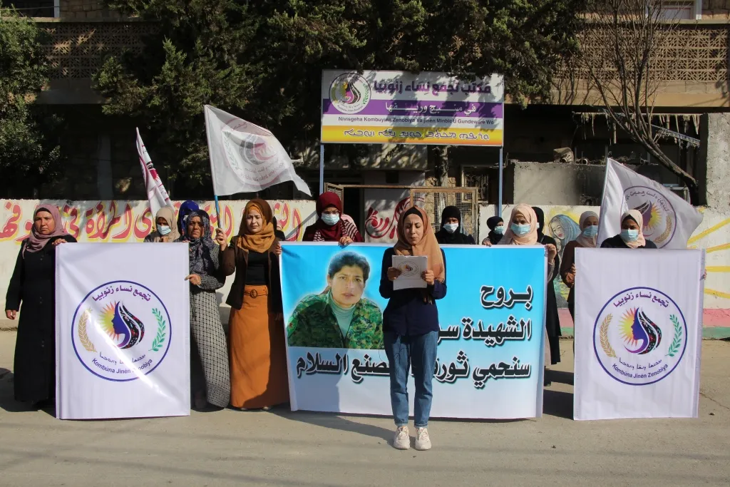منظمة نسائية: الاحتلال التركي يقوّض السلام في مناطقنا 