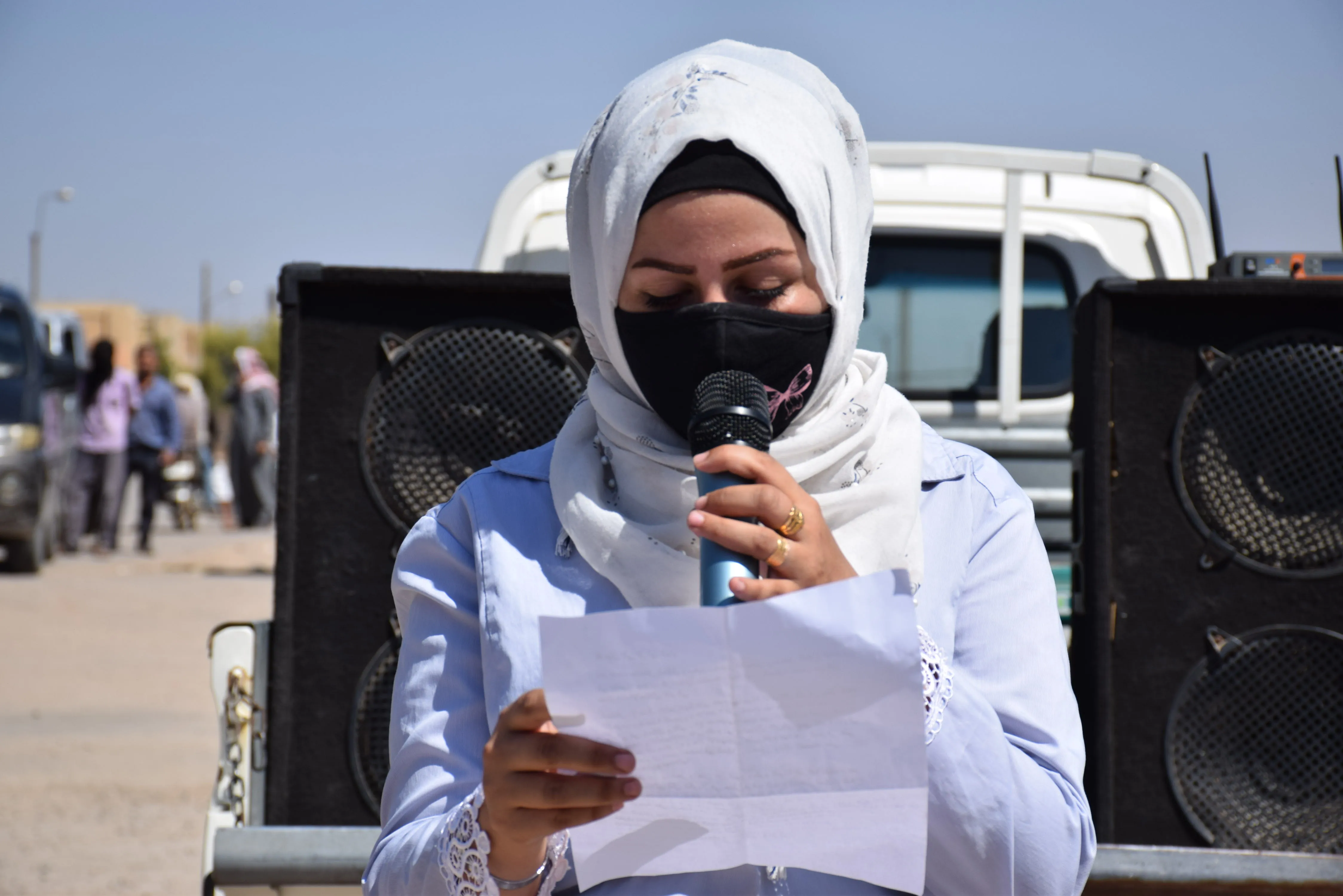 الآلاف في مدن مقاطعة قامشلو يتظاهرون ضد الهجمات التركية على كردستان