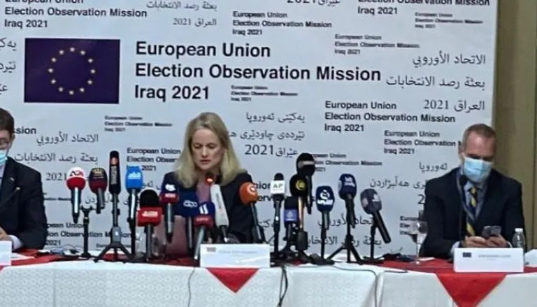 ​​​​​​​البعثة الأوروبية تعلن بدء مهام فريقها في مراقبة الانتخابات العراقية