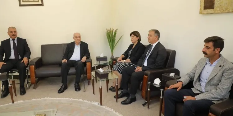 ​​​​​​​وفد من HDP يلتقي قوباد طالباني وحزب التغيير في السليمانية