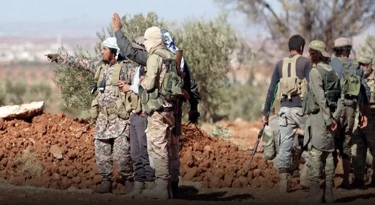 ​​​​​​​مرتزقة تحرير الشام يقصفون مناطق لقوات حكومة دمشق في ريفي إدلب وحماة