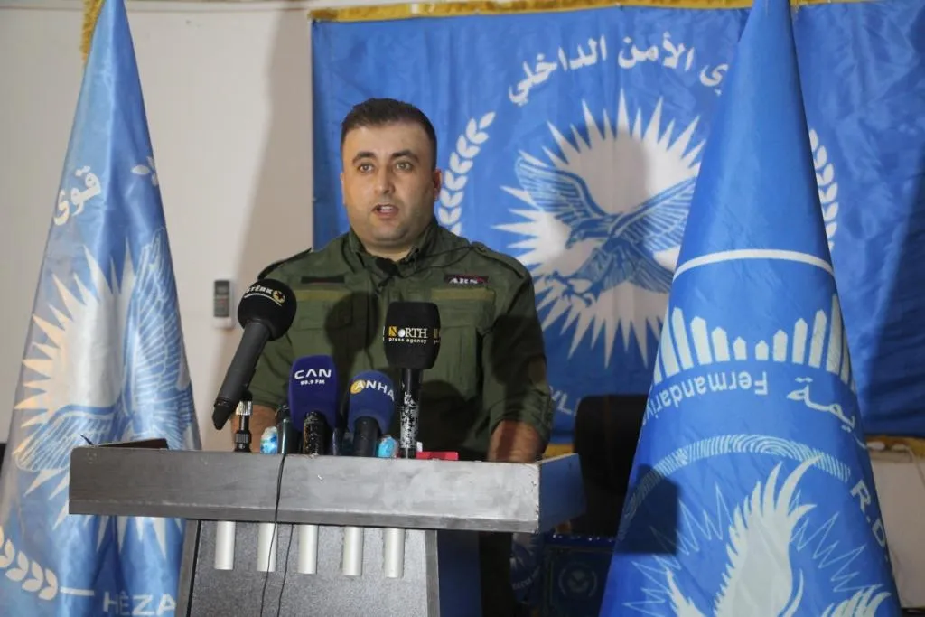 ​​​​​​​قوى الأمن الداخلي في إقليم الفرات تقبض على قتلة روكن وزوجها عساف
