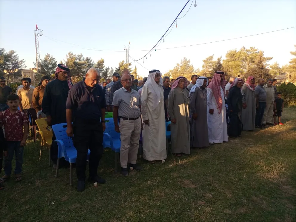 اجتماع جماهيري في ناحية تل تمر لمناقشة آخر التطورات والاستماع لمشاكل الشعب