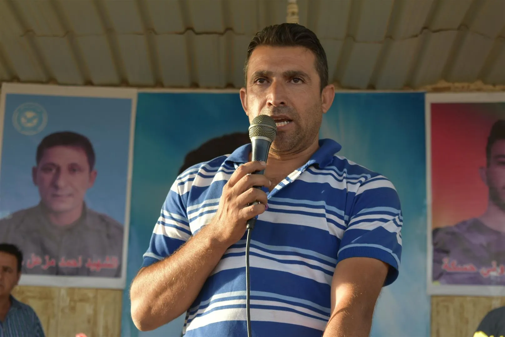 ​​​​​​​تشييع جثمان الشهيد أحمد مزعل والإعلان عن سجل الشهيد روني في الحسكة