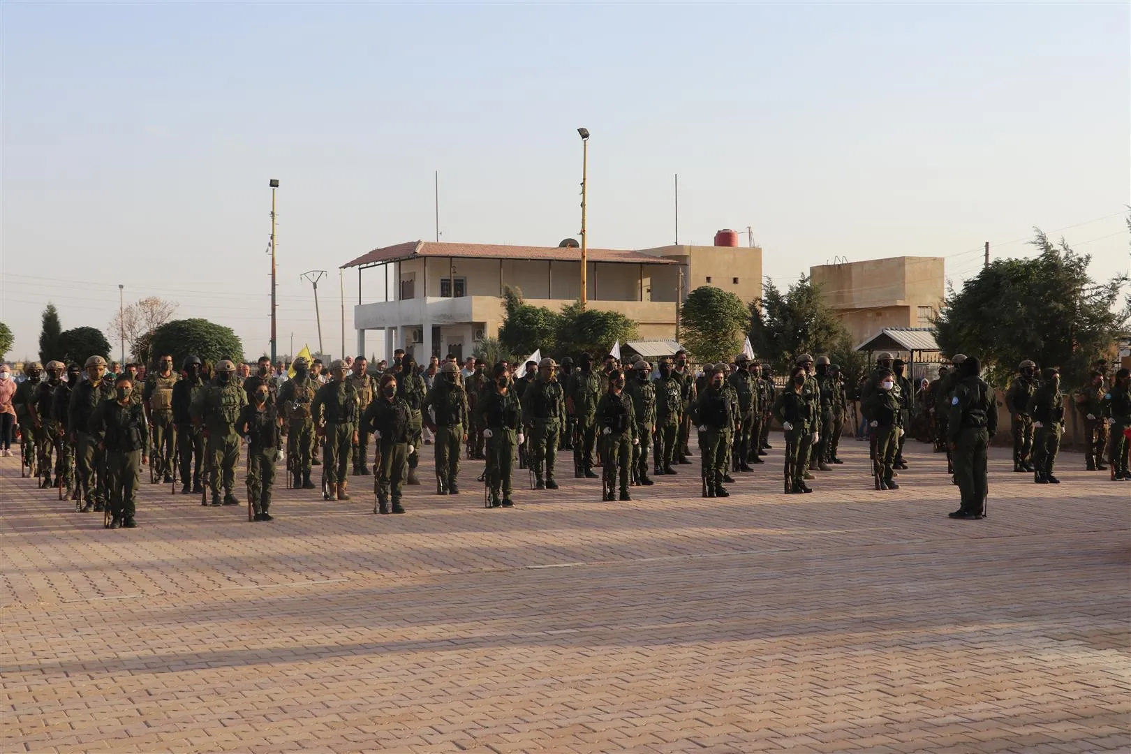 ​​​​​​​تشييع جثمان الشهيد أحمد مزعل والإعلان عن سجل الشهيد روني في الحسكة