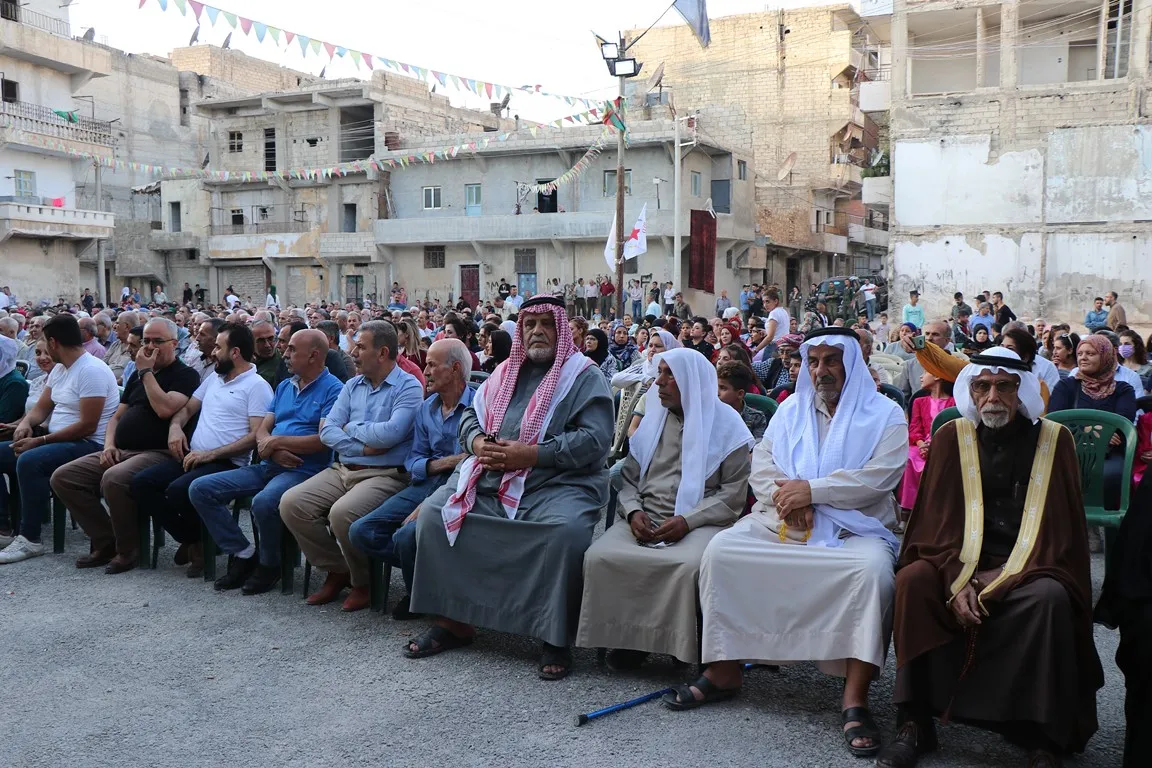 احتفالية في حلب بمناسبة الذكرى السنوية الـ 18 لتأسيس PYD