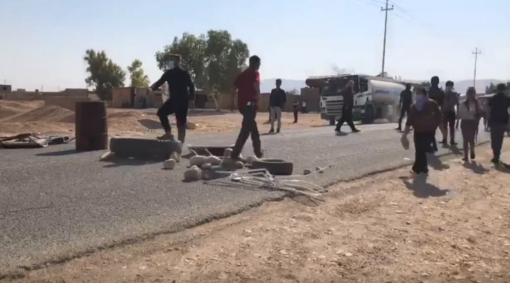 الإيزيديون يجتمعون في مداخل شنكال لمنع توغل قوات PDK