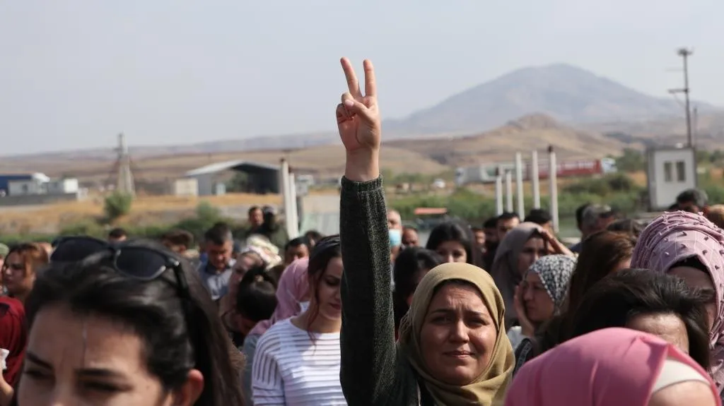 المعتصمون في سيمالكا: كفى للحزب الديمقراطي الكردستاني