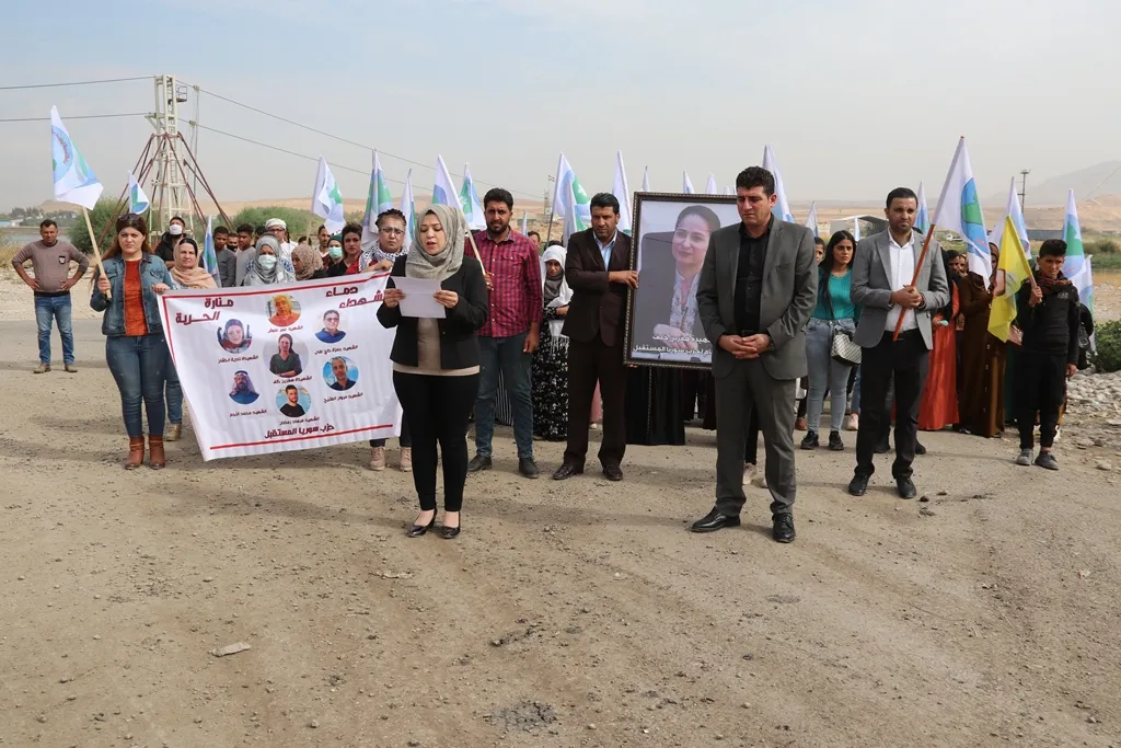 خيمة الاعتصام.. حزب سوريا المستقبل يطالب PDK بالكف عن العمالة مع المحتلين