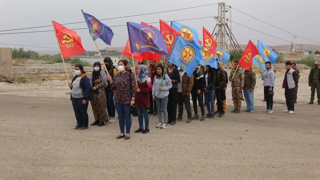 خيمة الاعتصام.. الحركة الشيوعية الثورية لـ PDK: كفى خيانة صبرنا بدأ ينفد