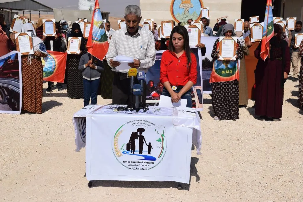 ​​​​​​​مطالب لمهجّري مدينة سري كانيه بتقديم المحتل التركي إلى العدالة