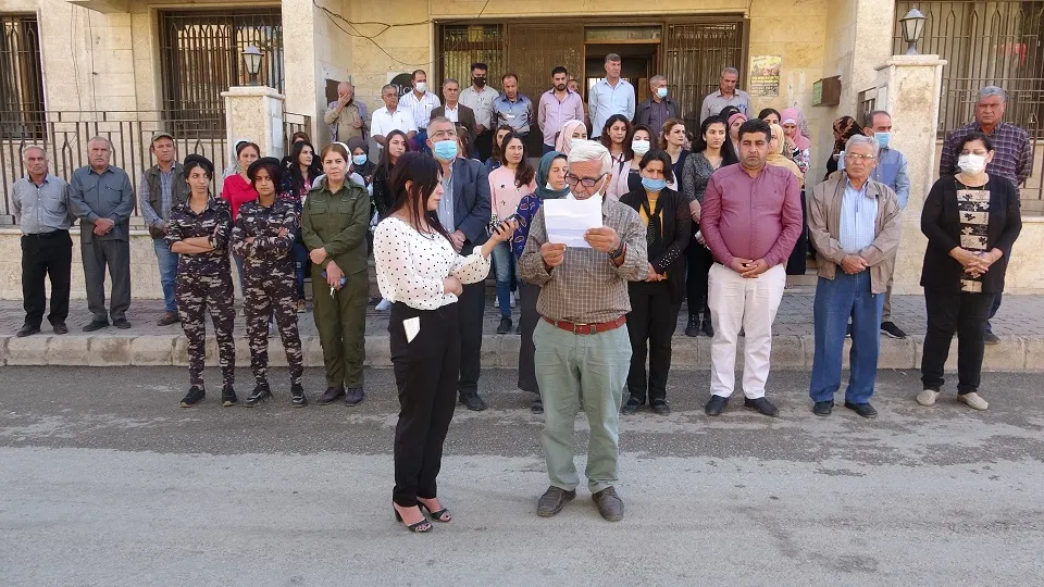 مجالس إقليم الجزيرة والفرات: لنعمل يداً بيد في التصدي للجرائم التركية