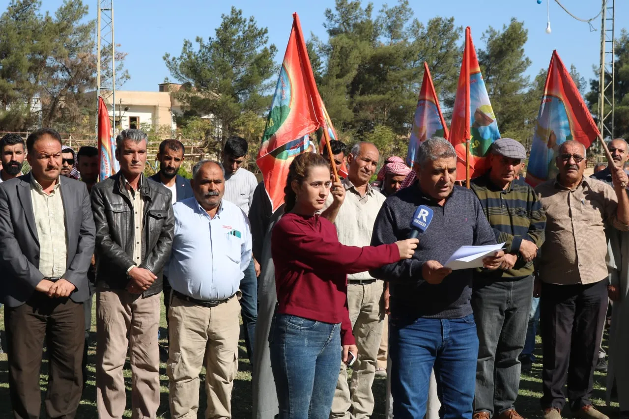 مجالس إقليم الجزيرة والفرات: لنعمل يداً بيد في التصدي للجرائم التركية