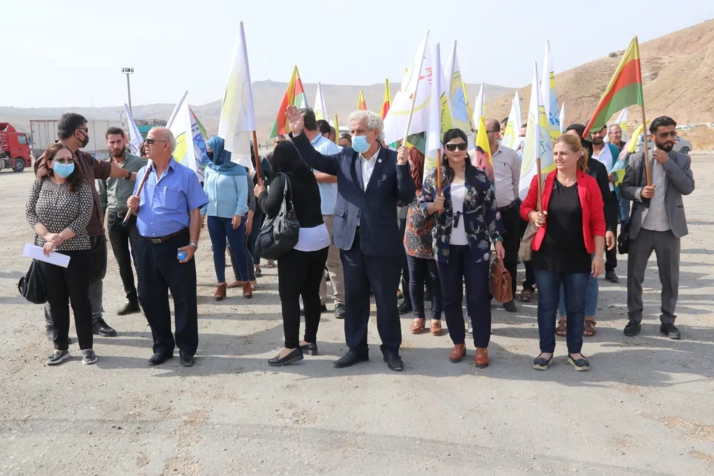 ​​​​​​​من أمام خيمة الاعتصام.. منظمات حقوقية تدين جرائم الديمقراطي الكردستاني بحق الكريلا 