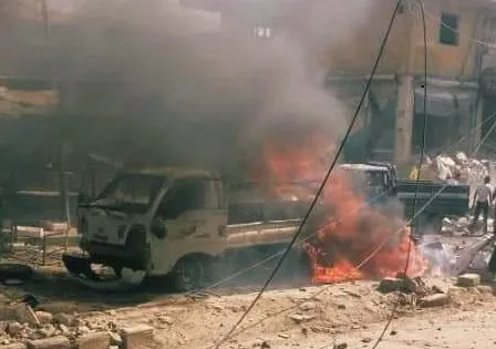 قتلى وجرحى في انفجار وسط مدينة عفرين المحتلة - تم التحديث