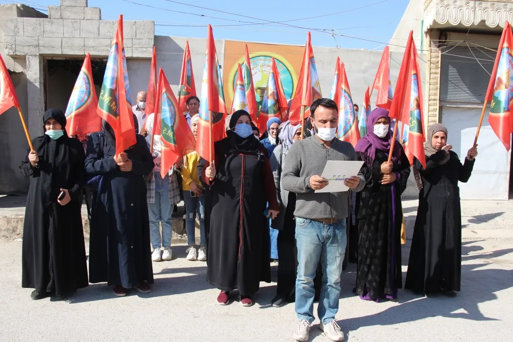 ردود فعل مناهضة في كوباني ومنبج للهجمات التركية الأخيرة  
