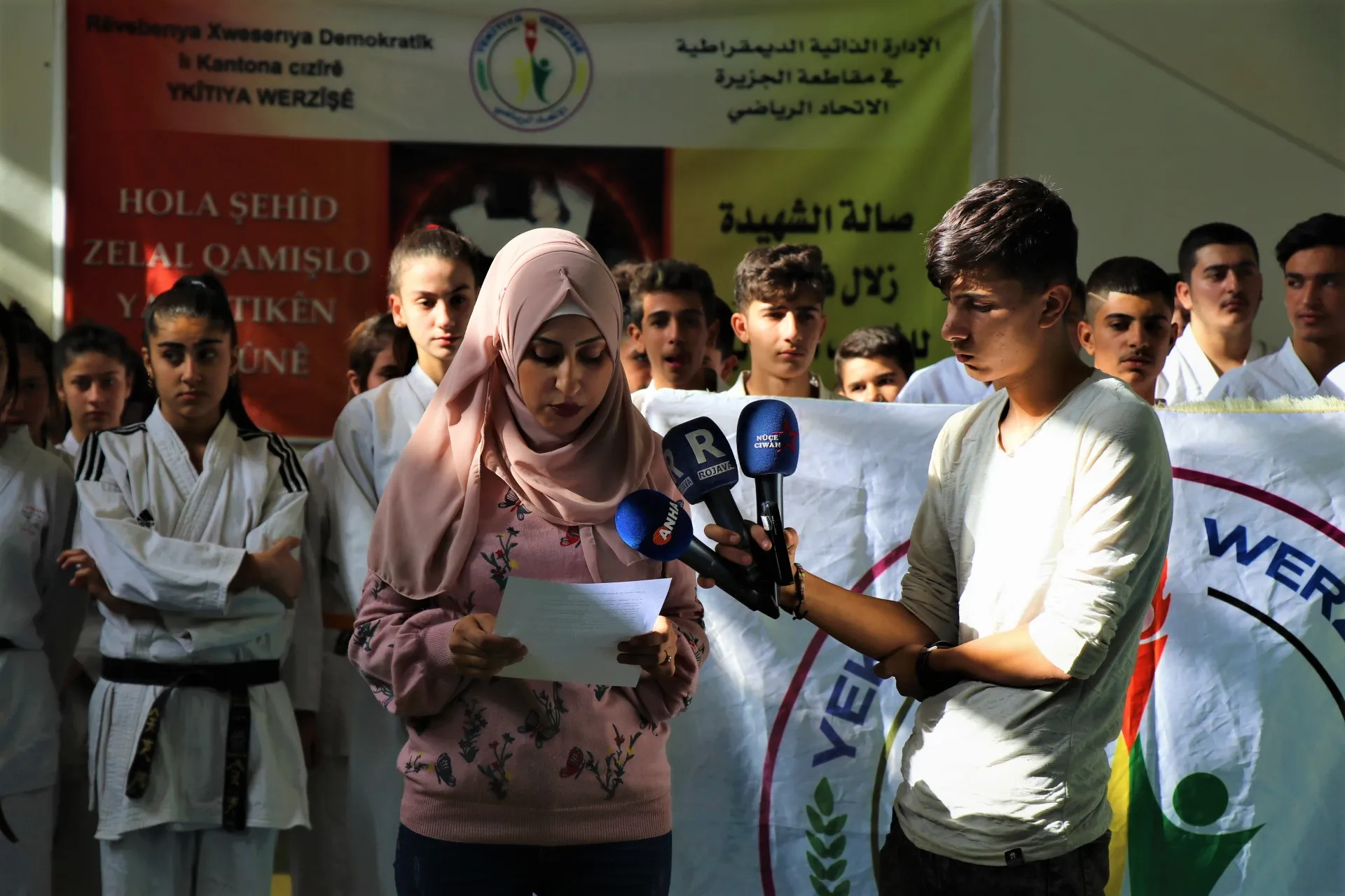 ​​​​​​​انطلاق فعاليات مهرجان "الشهيد باران ماوا" الأول للرياضة في إقليم الجزيرة