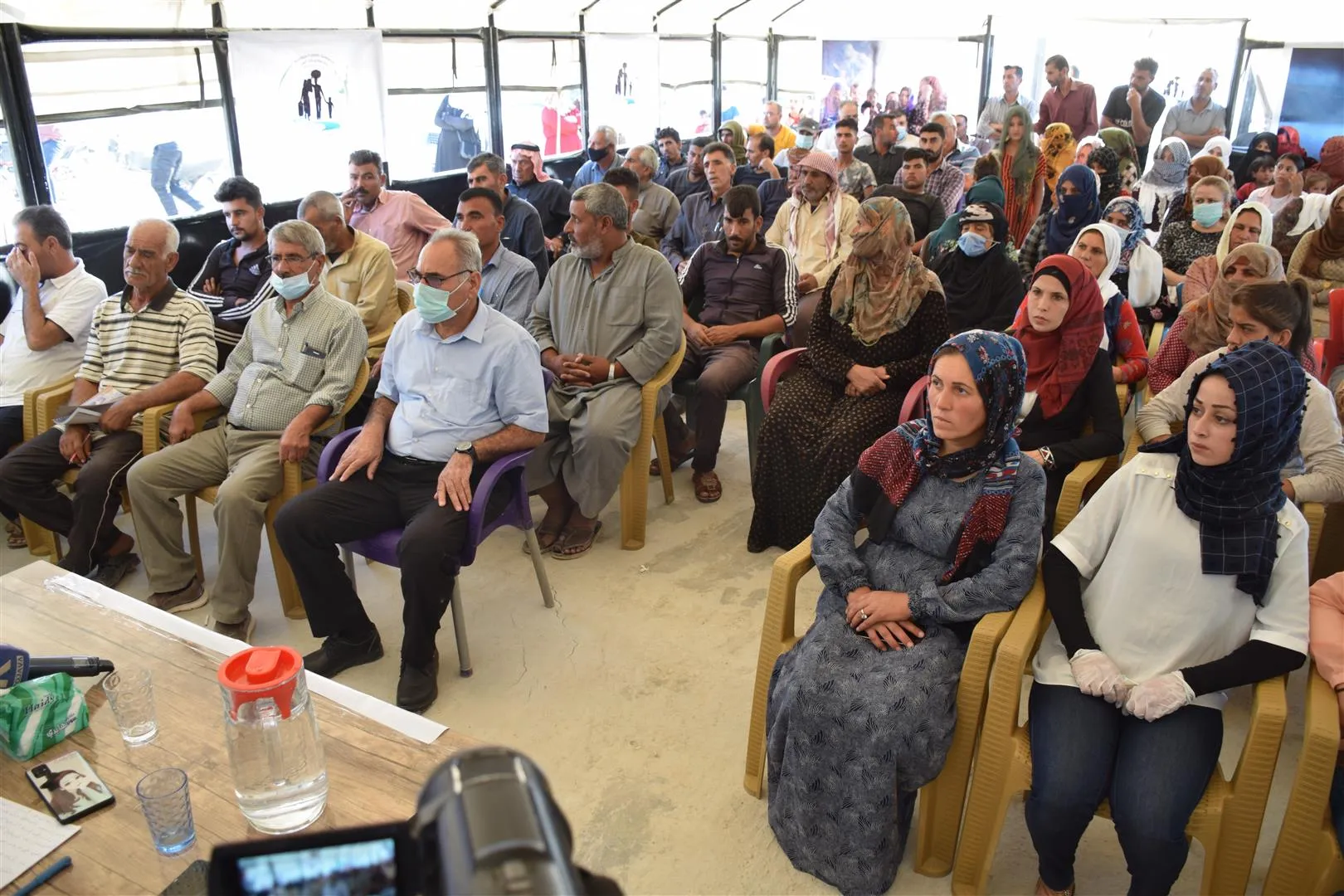مهجرو سري كانيه يطالبون بالعودة الآمنة إلى ديارهم