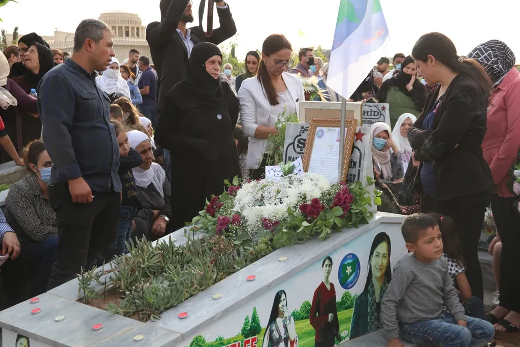 حزب  سوريا المستقبل يستذكر الشهيدين هفرين وفرهاد في ذكراهما السنوية الثانية