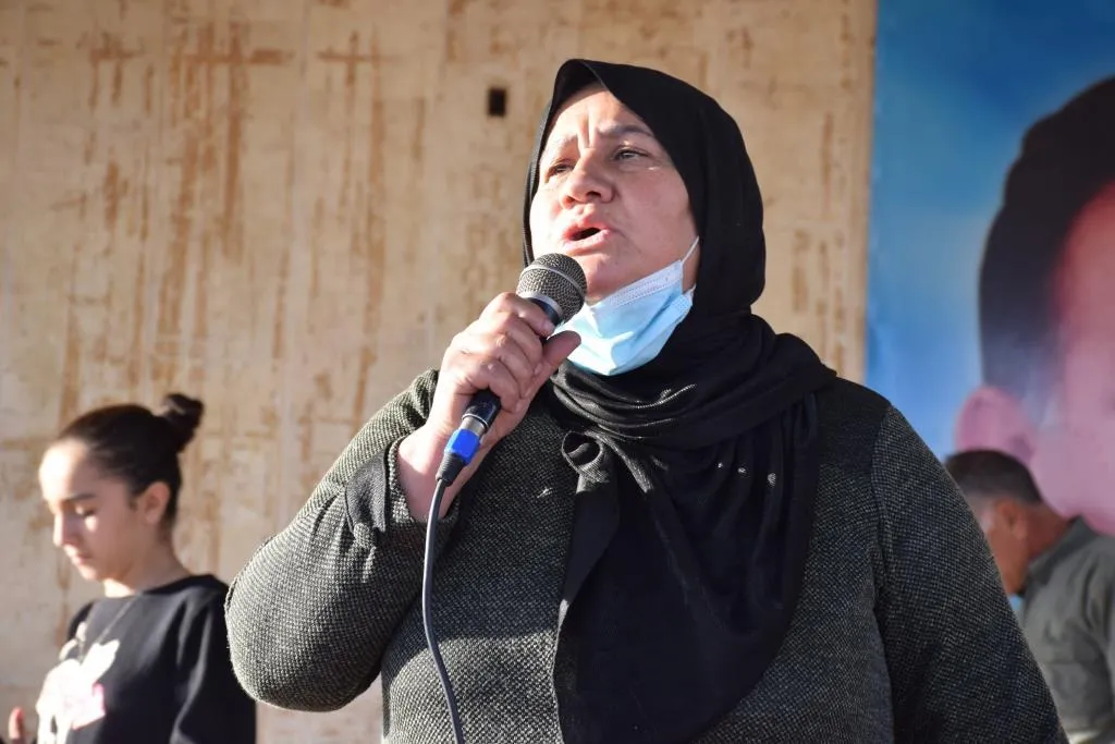 ​​​​​​​تشييع جثمان الشهيد إبراهيم حمود إلى مثواه الأخير في الحسكة