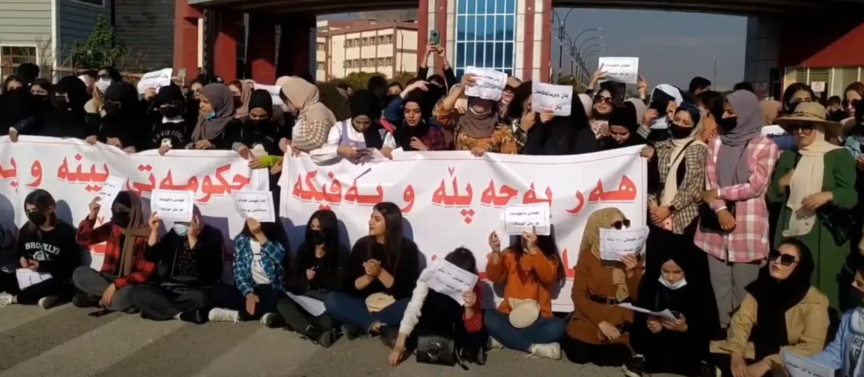 لليوم الخامس على التوالي المظاهرات الطلابية تستمر في باشور