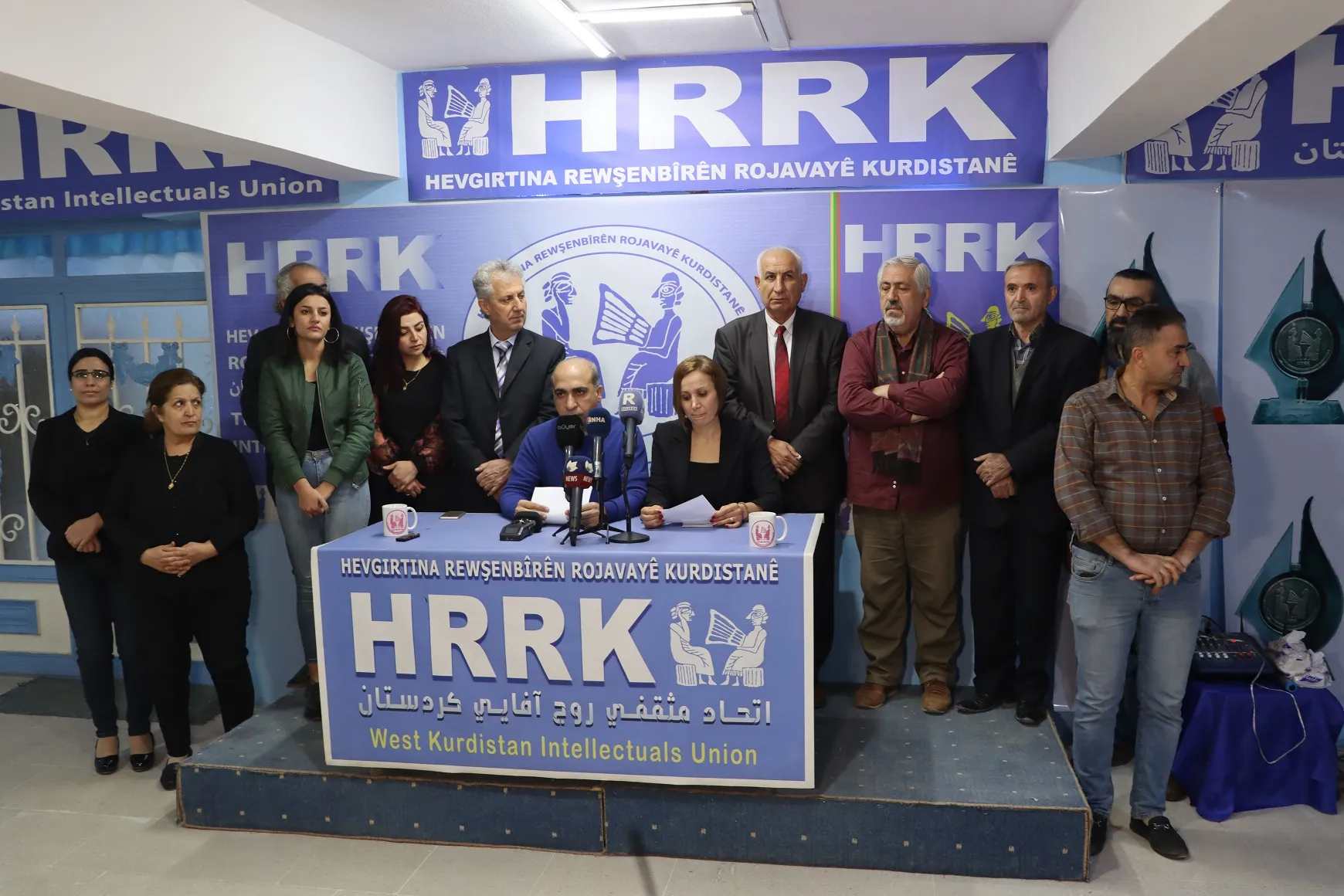 جائزة HRRK  للإبداع في عامها الرابع تُمنح لـ "صالح حيدو وكوني رش"