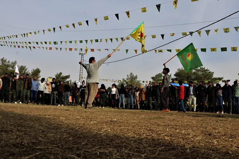 ​​​​​​​احتفالات جماهيرية في مقاطعتي الحسكة وقامشلو إحياءً لذكرى تأسيس PKK