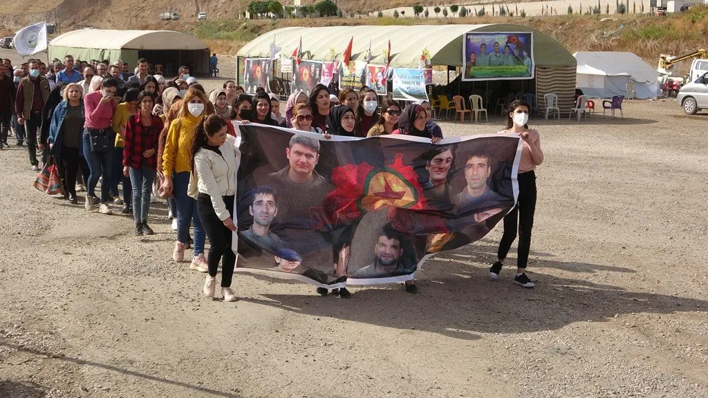 اعتصام سيمالكا.. هيئة الاقتصاد والزراعة تندد برفضPDK تسليم جثامين الشهداء