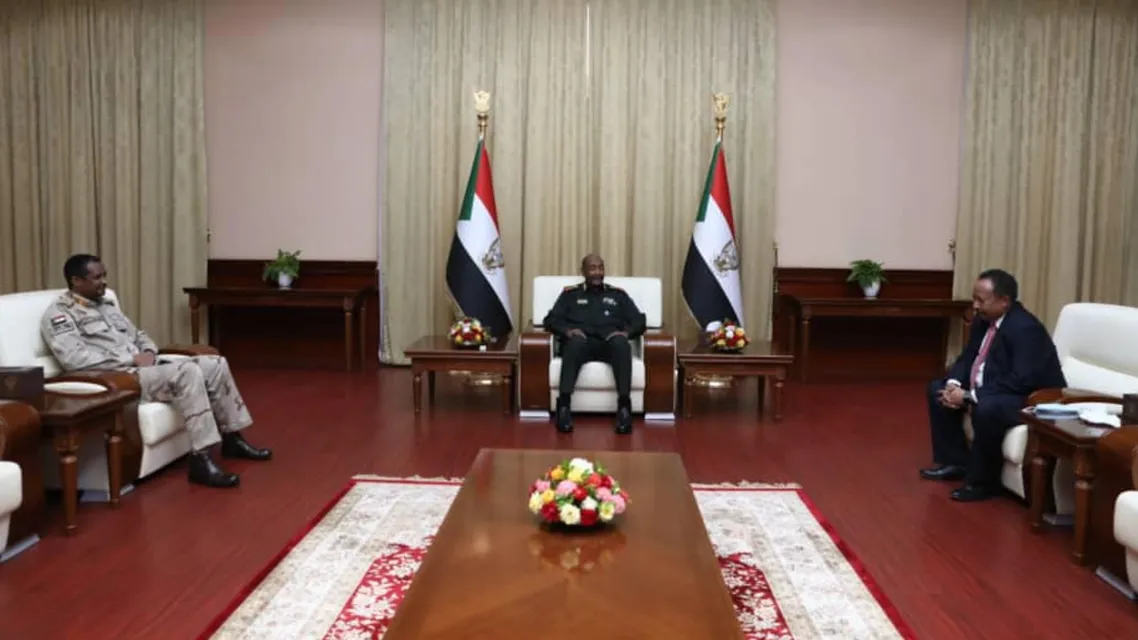 ​​​​​​​في قصر الجمهورية السودانية.. مراسم توقيع الاتفاق السياسي