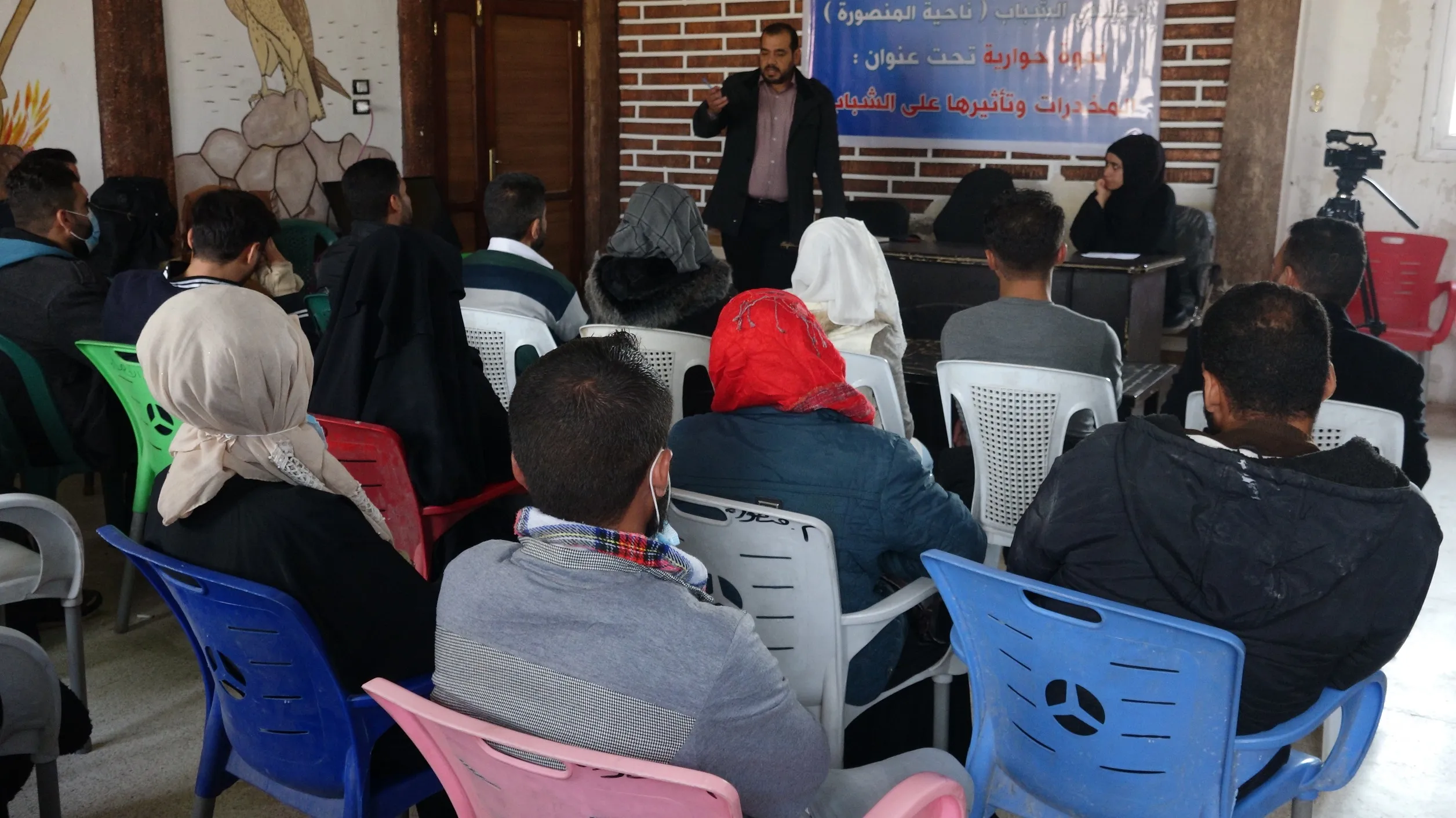 حزب سوريا المستقبل بالطبقة ينظم ندوة حوارية للتحذير من خطر المخدرات