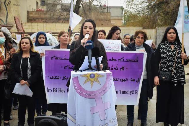 تنظيمات المرأة تنظم فعاليات متنوعة بمناسبة اليوم العالمي لمناهضة العنف ضد المرأة
