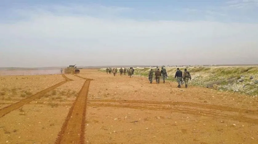 مقتل 7 عناصرمن قوات حكومة دمشق في بادية المسرب بدير الزور
