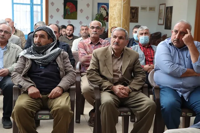 ​​​​​​​اجتماع جماهيري في عامودا لشرح آخر التطورات السياسية والعسكرية